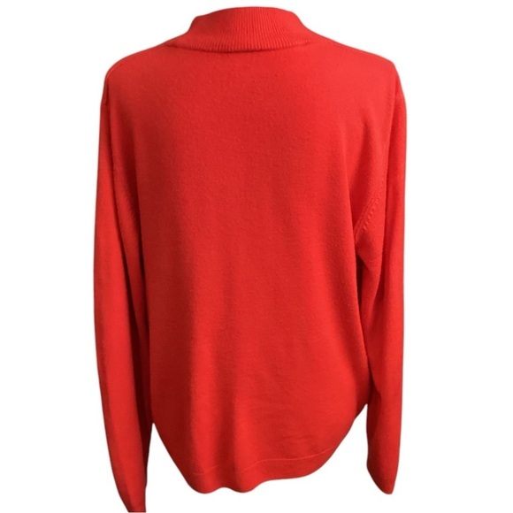 2 Vintage Mock Neck SOFT Acrylic Lightweight Sweaters, Size XL & PXL - Picture 11 of 15